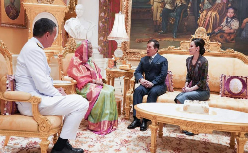 থাইল্যান্ডের রাজা-রাণীর সঙ্গে প্রধানমন্ত্রীর সৌজন্য সাক্ষাৎ 