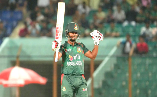 তানজিদের অভিষেক ফিফটিতে টাইগারদের বড় জয় 