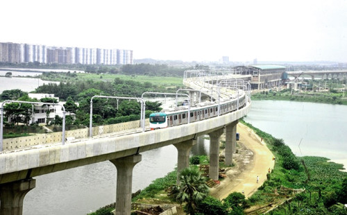 উত্তরা থেকে টঙ্গী মেট্রোরেলের পাঁচ স্টেশন 