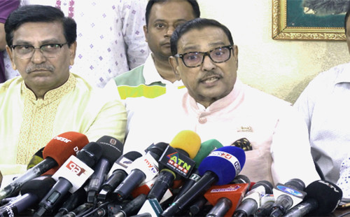 মেট্রোরেলে ভ্যাট বসানোর সিদ্ধান্ত ভুল: ওবায়দুল কাদের 