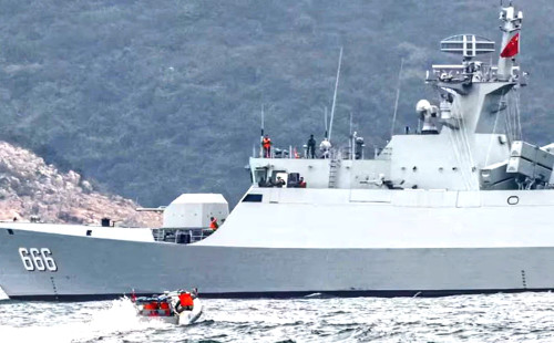 তাইওয়ানের চারপাশে চীনের ব্যাপক সামরিক মহড়া 