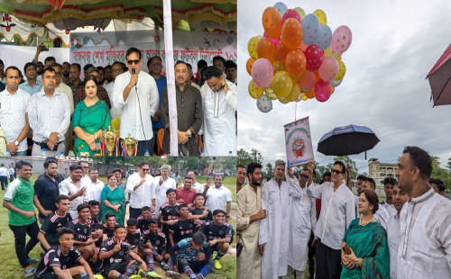 মিরসরাইয়ে বঙ্গবন্ধু শেখ মুজিবুর রহমান আন্ত:কলেজ ফুটবল টুর্নামেন্ট উদ্বোধন