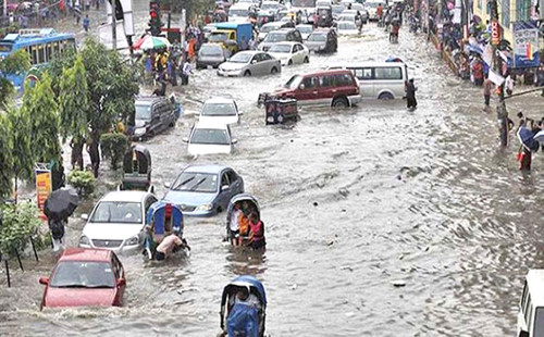 ঢাকার জলাবদ্ধতার নিস্তার নেই 