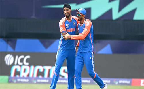 পান্ডিয়া-আর্শ্বদ্বীপ নৈপুণ্যে ৯৬ রানেই শেষ আয়ারল্যান্ড 