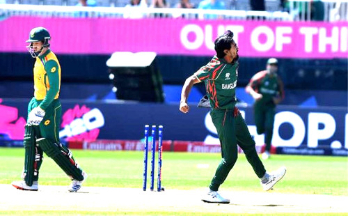 তানজিম-তাসকিনে দিশাহারা প্রোটিয়ারা