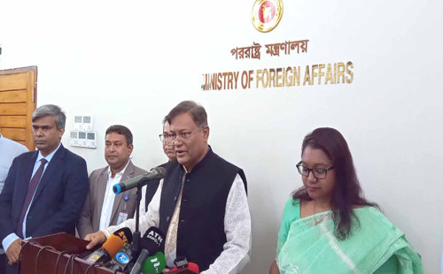 এনবিআর থেকে মতিউরকে সরানো হয়েছে: পররাষ্ট্রমন্ত্রী 