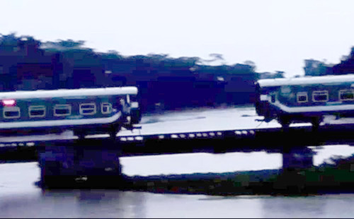 সিলেটের সঙ্গে সারাদেশের রেল যোগাযোগ বন্ধ 