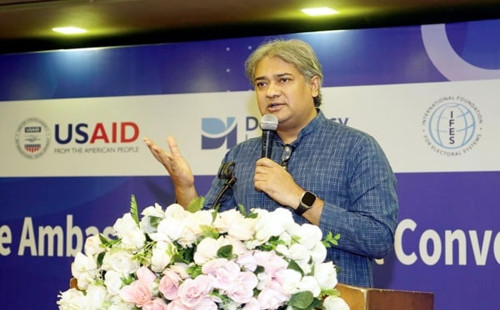 শান্তি প্রতিষ্ঠার জন্য তথ্যের সততা নিশ্চিতের অঙ্গীকার করতে হবে : তথ্য ও সম্প্রচার প্রতিমন্ত্রী 