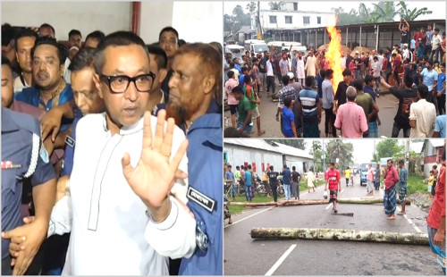 উপজেলা চেয়ারম্যান কারাগারে: সড়ক অবরোধ,  হরতালের ডাক 