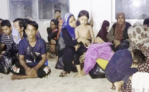 ফেরত পাঠানো হয়েছে সেন্ট মার্টিনে আসা রোহিঙ্গাদের 