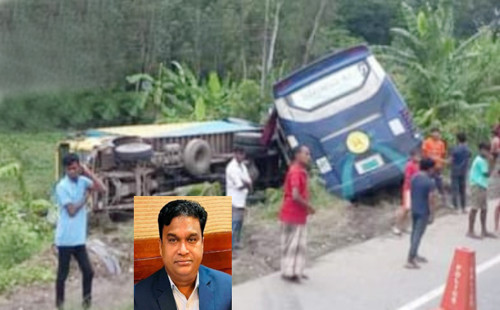 মীরসরাইয়ে বাসের নিচে চাপা পড়ে বিএনপি নেতার মৃত্যু 