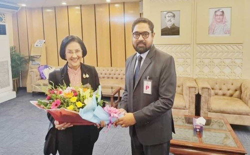 ঢাকায় থাই প্রধানমন্ত্রীর উপদেষ্টা 