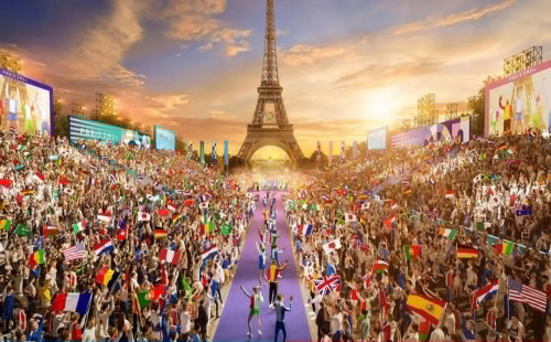 সিন নদীতে প্যারিস অলিম্পিকের উদ্বোধনী অনুষ্ঠান