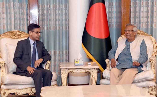 বন্যা মোকাবিলায় বাংলাদেশ ও ভারতের মধ্যে উচ্চতর কমিটি করার প্রস্তাব ড. ইউনূসের 