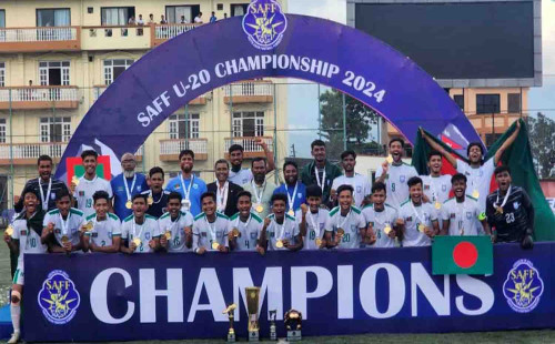 নেপালকে হারিয়ে চ্যাম্পিয়ন বাংলাদেশ