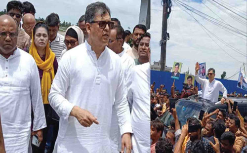 এক দশক পর নিজ এলাকায় ফিরলেন বিএনপি নেতা সালাহউদ্দিন 