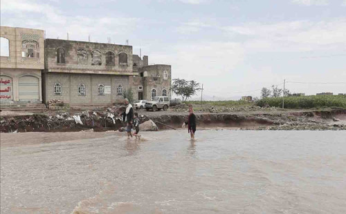 ইয়েমেনে প্রবল বর্ষণ ও পাহাড়ি ঢলে বন্যা, নিহত ৮৪