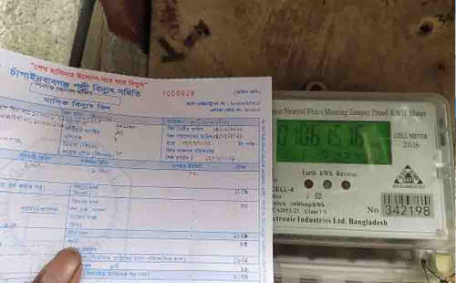 বাড়তি বিদ্যুৎ বিলের চাপে দিশাহারা গ্রাহক! 