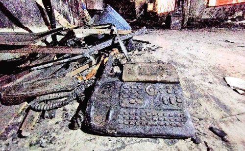 ধ্বংসস্তূপ : এখনো শুরু করা যায়নি শিশু একাডেমির কার্যক্রম 