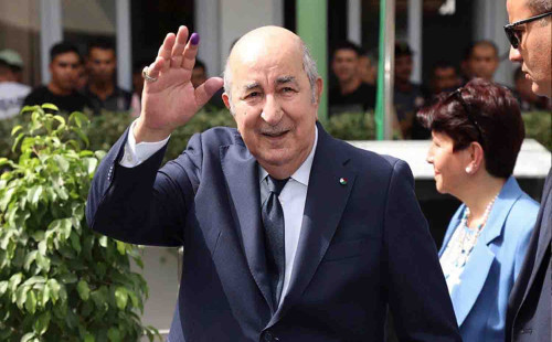 ৯৫ শতাংশ ভোট পেয়ে আলজেরিয়ার প্রেসিডেন্ট হলেন তোবুন 