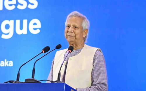 নতুন বাংলাদেশ গড়তে  ব্যবসায়ীদের প্রতি  একসঙ্গে কাজ করার    ড. ইউনূস এর আহবান 