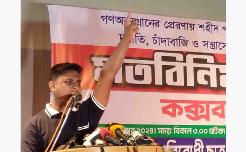 জনগণের অধিকার রক্ষায় সবাইকে সজাগ থাকাতে হবে : হাসনাত আব্দুল্লাহ 