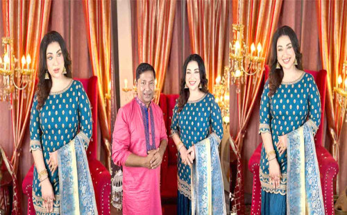 বিরতি ভেঙে ফের শুটিংয়ে ব্যস্ত অপু বিশ্বাস 