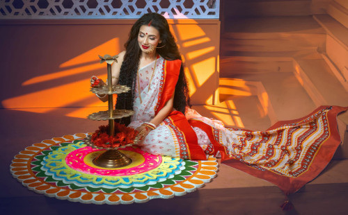 বিদ্যা সিনহা মীমের দেবী অবতার: মহালয়ার দিনে নজরকাড়া উপস্থিতি